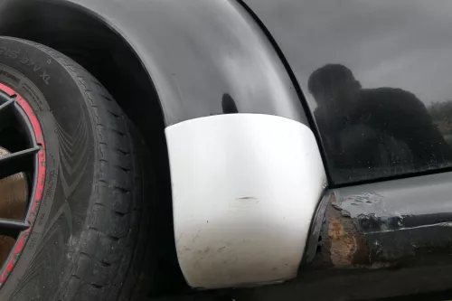 VW New Beetle 9C Kotflügel vorne links schwarz L041 1C0821103H (175354)