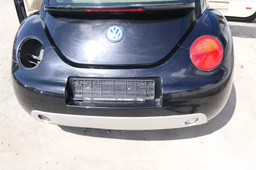 VW New Beetle 9C Stoßstange hinten Stoßfänger schwarz L041 Heckstoßfänger (175359)