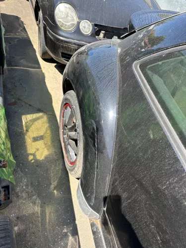 VW New Beetle 9C Kotflügel hinten rechts schwarz L041 1C0821302H