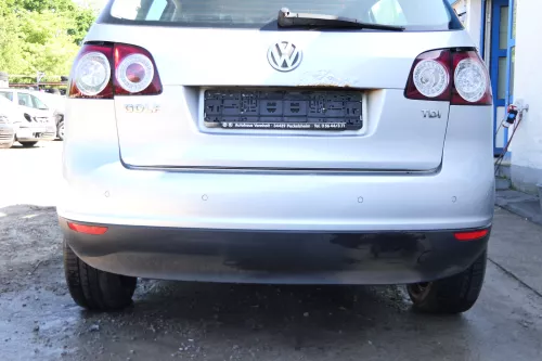 Golf 5 5M1 Plus Stoßstange hinten Heckstoßstange Stoßfänger silber LA7W PDC