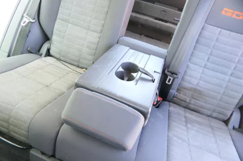 VW Golf 5M Plus Sitze Rückbank Rücksitzbank Lehne hinten Tour orange Nähte Goal (175415)