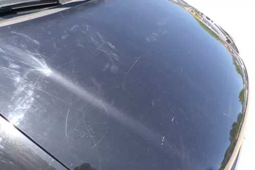 Audi A4 B5 Facelift Motorhaube Haube Klappe vorne Bj. 2000 schwarz LY9B Grill (175435)