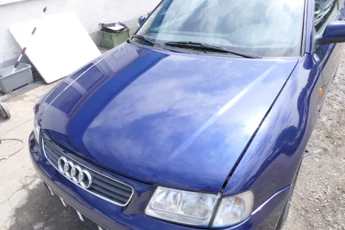 Audi A3 8L Motorhaube Frontklappe Haube blau LZ5K auch für Facelift (175458)