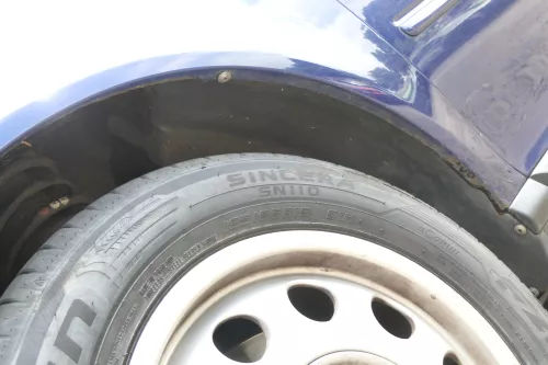 Audi A3 8L Kotflügel vorne links blau LZ5K (175460)