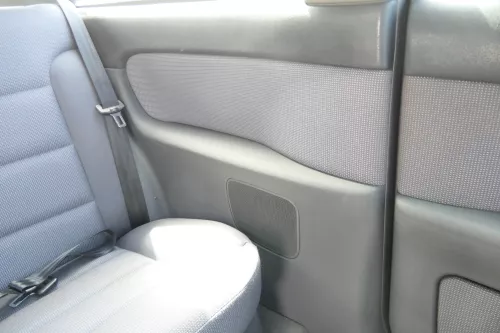 1xA3 8L Seitenverkleidung Seite Verkleidung links hinten 2/3-Türer schiefer grau
