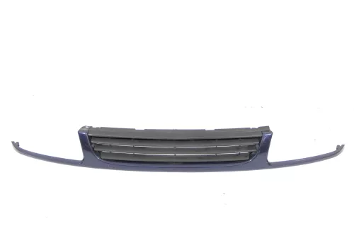 VW Polo 6N Kühlergrill Grillleiste blau LN5Y Leiste Grill VW Zeichen