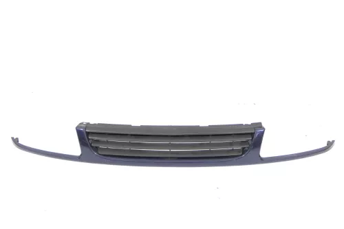 VW Polo 6N Kühlergrill Grillleiste blau LN5Y Leiste Grill VW Zeichen