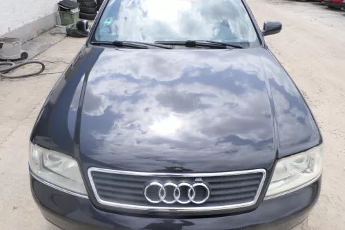 Audi A6 4B Motorhaube Klappe vorn (bis ca. Ende 2001) LN4J schwarz