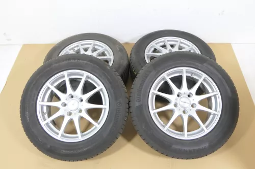 4x Golf 5 6 Alufelgen 215/65R16 98H Winterreifen Reifen 6mm KBA 49925 Dezent