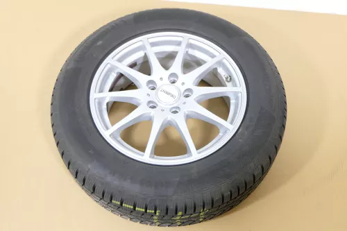 4x Golf 5 6 Alufelgen 215/65R16 98H Winterreifen Reifen 6mm KBA 49925 Dezent (175618)