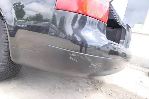 Audi A6 4B Kombi Avant Stoßstange hinten Heckstoßstange schwarz LN4J (175628)