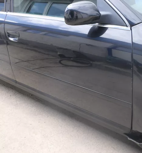 Audi A6 4B C5 Tür nur Türblatt vorne rechts Beifahrertür schwarz LN4J (175631)