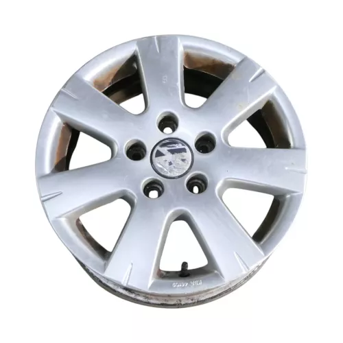1x VW Caddy 2K Alufelge Felge 2K1071495 666 KBA 46109 6,5x15H2 ET50 5x112    HL (175700)