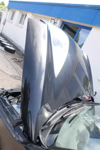 VW Lupo Motorhaube Klappe Frontklappe Haube vorne schwarz L041 uni (175805)