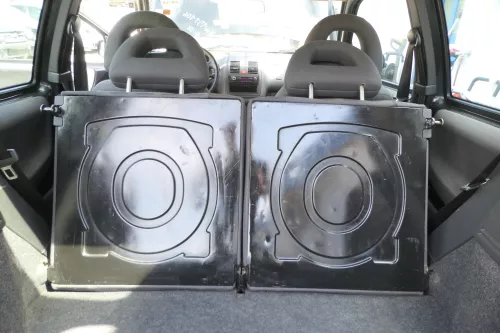 VW Lupo Seat Arosa Sitz Rückbank Sitzfläche Sitze mit Kopfstützen klappbar teilb (175819)