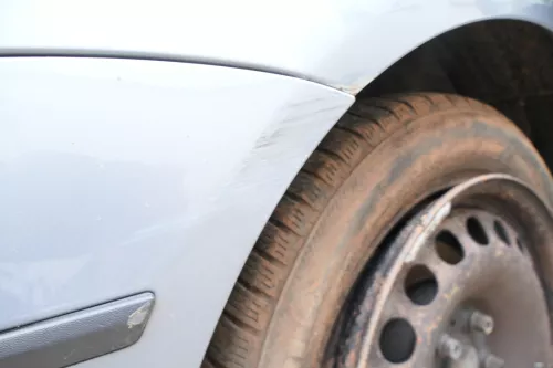 Passat 3C Kombi Stoßstange hinten Heckstoßstange Stoßfänger blau LC7Z PDC (175936)