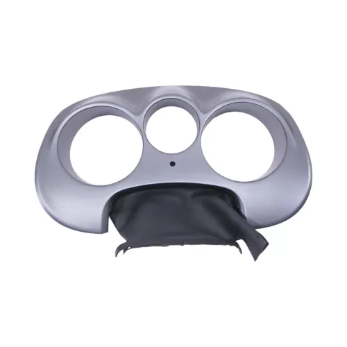 Seat Altea 5P Abdeckung Tacho Tachorahmen silber leuchtsilber Rahmen Blende