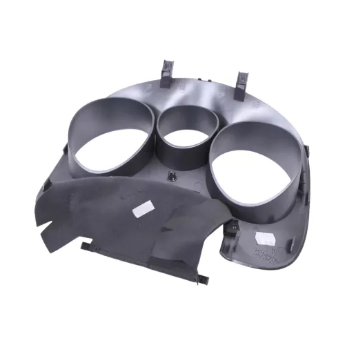 Seat Altea 5P Abdeckung Tacho Tachorahmen silber leuchtsilber Rahmen Blende (176012)