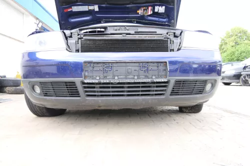 Audi A6 4B Frontstoßstange Stoßstange vorn vorne Stoßfänger blau LZ5K