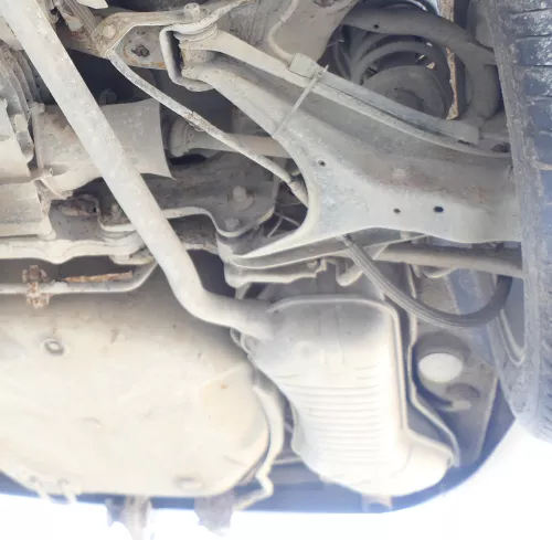 1x Audi A6 4B Quattro Allrad Auspuff Endschalldämpfer links hinten 2,5 TDI (176068)