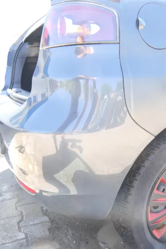 Seat Ibiza 6L Stoßstange Heckstoßstange hinten grau LS7Z facelift (176085)