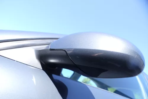 Seat Ibiza 6L elektrischer beheizter Spiegel Außenspiegel links grau LS7Z (176088)