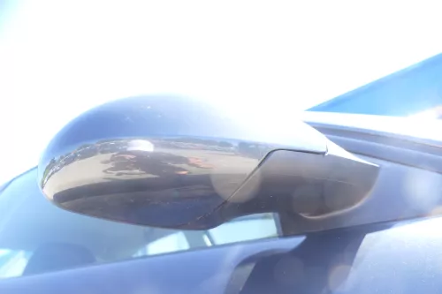 Seat Ibiza 6L elektrisch elektrischer Spiegel Außenspiegel rechts grau LS7Z Glas (176091)