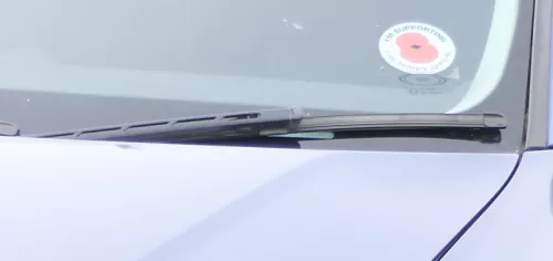 A3 8P Wischerarm Arm Scheibenwischer vorne links 8P2955407A RHD Rechtslenker