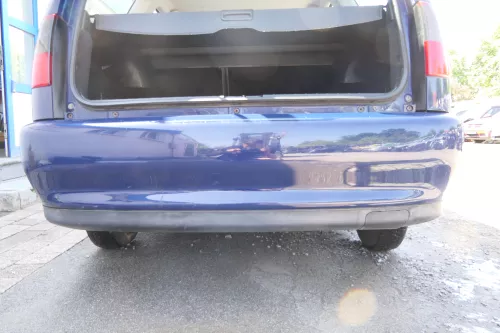 Cordoba VArio 6K Variant Stoßstange hinten Heckstoßstange blau LA5E