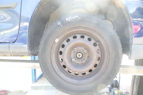 4x VW Golf 3 Vento Ibiza 155/80 R13 79T Winterreifen M&S Reifen Felgen 5-8mm (176154)