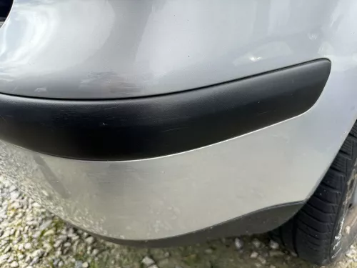 VW Golf 4 Limousine Stoßstange hinten Heckstoßstange Stoßfänger silber LA7W (176163)