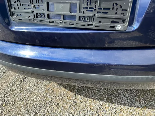 Skoda Fabia 6Y Schrägheck Stoßstange hinten Heckstoßstange blau LF5U (176181)