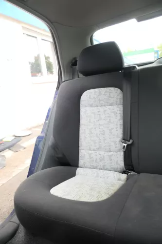 Fabia 6Y Combi Rückbank Rücksitzbank Sitz Rücksitz hinten schwarz silbergrau (176186)