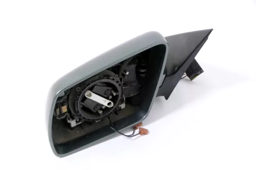Audi A6 4Z Allroad Spiegel Außenspiegel links elektrisch grau grün LY6J ohneGlas (176259)