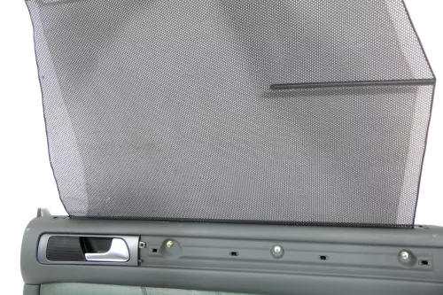 1x Audi A6 4B Türverkleidung Verkleidung Tür hinten rechts Leder grün farngrün (176264)