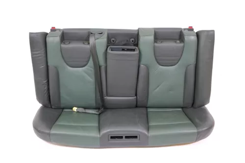 A6 4B Avant Kombi Rückbank Rücksitzbank Sitz Rücksitz 3 Punkt Leder grün Recaro
