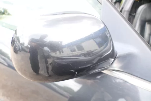 Audi A6 4B Spiegel Außenspiegel rechts elektrisch schwarz LZ9U + Glas (176317)