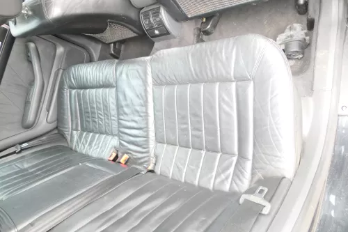 A6 4B Kombi Avant Rückbank Rücksitzbank Sitz Rücksitz Buffalino schwarz Leder (176319)