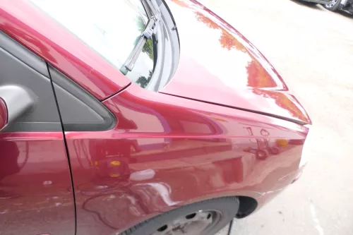 VW Polo 9N3 Kotflügel vorne rechts rot braun LC3R (176349)