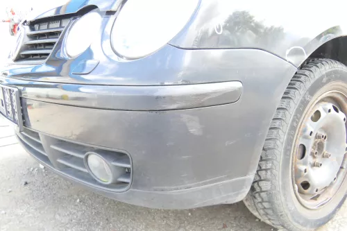 VW Polo 9N Stoßstange Frontstoßstange vorne schwarz LC9Z SWR (176393)