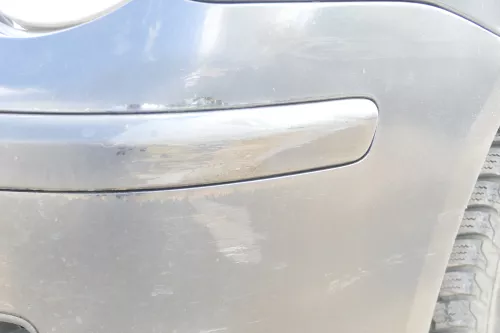 VW Polo 9N Stoßstange Frontstoßstange vorne schwarz LC9Z SWR (176393)