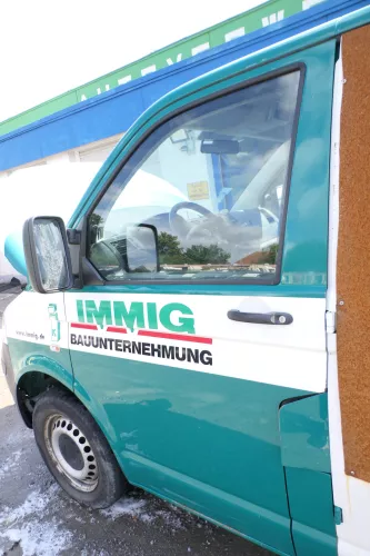 VW T5 T6 Tür vorne links Fahrertür grün weiß (ohne Anbauteile) Facelift (176400)