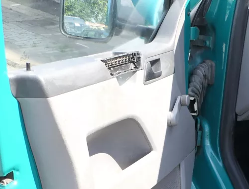 VW T5 Türverkleidung Verkleidung Tür vorne links grau 7H0867103M (176402)