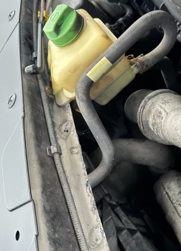 VW T5 7H Saugschlauch Servoschlauch Servoleitung 7E0422895G mit Behälter