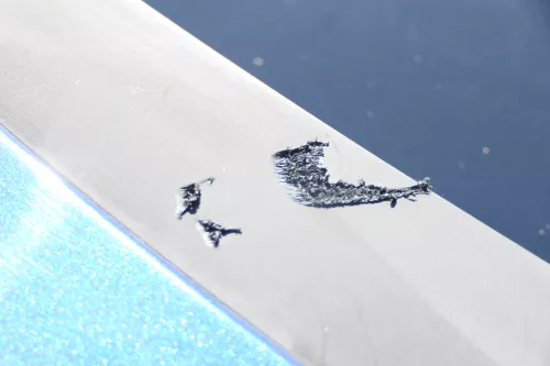 VW Golf 6 5M 521 Plus Motorhaube Haube Klappe vorne blau LD5Q (176479)