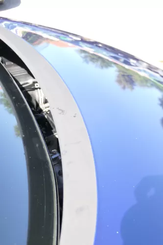 VW Golf 6 5M 521 Plus Motorhaube Haube Klappe vorne blau LD5Q (176479)