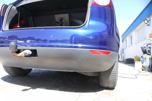 Golf 5 5M1 Plus Stoßstange hinten Heckstoßstange Stoßfänger blau LD5Q PDC (176487)