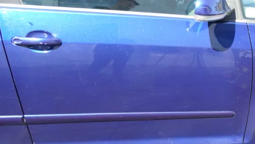 VW Golf Plus 5M Tür vorne rechts Beifahrertür blau LD5Q nur Türblatt