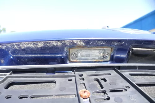 VW Golf Plus 5M Heckklappe hinten Kofferraumklappe Scheibe blau LD5Q - Rost (176492)