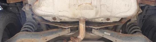 Audi A3 8P Auspuff Endschalldämpfer hinten 1,6  Motor BAG BLP BLF Mittelschal (176537)